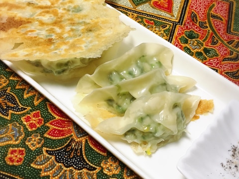 大葉香る☆鶏胸肉とセロリのヘルシー餃子